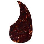 Musiclily Oversize Teardrop Acoustic Guitar Self-adhesive Pickguard for Martin D28 Style guitar,Tortoise Shell