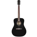 Fender CD 60 Dread V3 DS 6 String Acoustic Guitar Walnut Fretboard With Gig-Bag, Polishing Cloth, Strap, Picks & E-Book