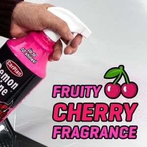 CarPlan Demon Shine Spray – High Gloss Car Polish, Pink 1L