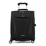 Travelpro Maxlite 5 Softside Expandable Luggage with 4 Spinner Wheels, Lightweight Suitcase, Men and Women, Black, Carry-on 19-Inch, Maxlite 5 Softside Expandable Spinner Wheel Luggage