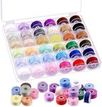 Swpeet 36Pcs 36 Colors Polyester Pr