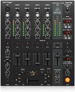 Best Price Square DJ Mixer, 5-Channel, Effects & BPM DJX750 by BEHRINGER