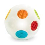 Infantino - Sensory Senso - Stimulates Sensory Development - Musical Sound Ball - Interactive Learning Aid - Educative Toys - Promotes Motor Skills - For Babies 9-36 Months - Multicoloured - Baby Gift