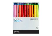 Cricut Marker Pen Set | Ultimate | Medium Point | 30-Pack | for use with Infusible Ink Compatible Blanks EasyPress Autopress