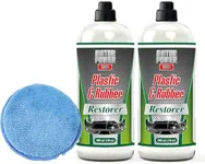 Bumper Shine, Rubber and Plastic Non-Greasy, Long Lasting Super Shine Dressing for Tires, Trim, Rubber and Plastic, Safe for Cars, Trucks, SUVs, RVs Ultimate Protection & Shine 2 x Bottles 300ml Each