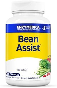 Enzymedica, BeanAssist, Digestive Support, 30 Capsules, Vegan, Gluten-Free, Soy-Free