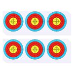 PATIKIL Archery Target Paper 10 Inch, 30 Pack 3 Spot Bow Arrow Target Face for Shooting Practice