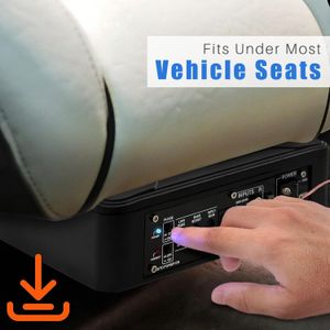 Pyle 20cm Underseat Car Subwoofer – Compact Slim Bass Speaker