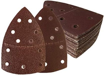 Goodway Klett - Hojas de lija (60 unidades, 105 x 152 mm, 10 unidades por grano 40/60/80/120/180/240)