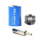 Bike Fork Headset nut Setting Tool Setter Installer Insert Tube Repairing