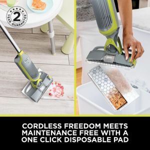 Shark VacMop Cordless Hard Floor Cleaner – Lightweight Wet & Dry Vacuum