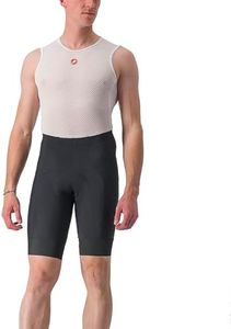 CASTELLI Men’s Entrata 2 Short for Road and Gravel Biking I Cycling - Black - Large