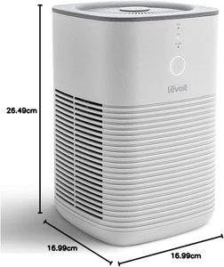 LEVOIT Dual HEPA Air Purifier – Gray
