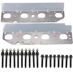 RJSPHH Exhaust Manifold Gasket set + Bolts & Studs set Compatible for 2009-2020 Chrysler Dodge Ram 5.7L V8 Engines. (Complete set Left + Right)