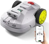 BESTMOW Robot Lawn Mower — Ultra Quiet Self Charging Robot Mower, Robotic Lawn Mowers with GPS Mapping and Anti Theft tech, Remote Control Automatic Mowing