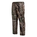 YEVHEV Hunting Pants for Men Camouflage Clothing Gear Windproof Fleece Lined for Winter, Camo Leaf, 34