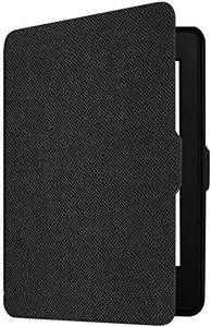 Fintie Slimshell Case for 6" Kindle Paperwhite 2012-2017 (Model No. EY21 & DP75SDI) - Lightweight Protective Cover with Auto Sleep/Wake (Not Fit Paperwhite 10th & 11th Gen), Black