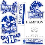 Hampton University Full Sheet Sticker Vinyl Decal Laptop Water Bottle Car Scrapbook (Full Sheet)