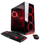 CYBERPOWERPC Gamer Xtreme VR GXiVR8100A Gaming PC (Intel Core i7-8700 3.2GHz, 16GB DDR4, NVIDIA GeForce GTX 1060 3GB, 120GB SSD+1TB HDD, Windows 10)