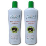 Natural The Essence of Nature Amla Shikakai Shampoo for Hair 480ml (Pack of 2)