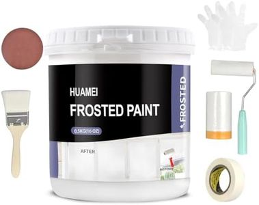 Frosted Glass Paint for Window Privacy Paint, 16oz Waterproof & UV Resistant,Low Odor Frosted Glass Spray Paint,for Offices Bathrooms Kitchens in Glass Door Surfaces (with tools)