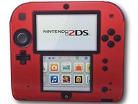 PDP Silicone Case/Cover for Nintendo 2DS (Red)