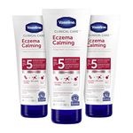 Vaseline Clinical Care™ Body Cream lotion for eczema prone skin Eczema Calming Therapy Cream with Colloidal Oatmeal Skin Protectant to provide instant relief for dry, itchy skin 200 ml, 3 pack