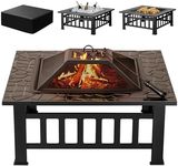 Devoko Outdoor Fire Pit, 32 Inch Fi