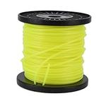 Atyhao String Trimmer Line,3.0mm Round Grass Trimmer Line Nylon Professional Weedeater Line fit for Most Lawn Mowers for Heavy Cutting Yellow(30 meters)