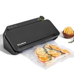 FoodSaver Premier Multi-Use Food Preservation System, Vacuum Sealing Machine with Built-In Handheld Sealer, Matte Black