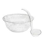 Heavyweight Plastic Punch Bowl with
