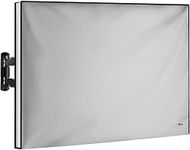 Outdoor TV Cover 86-90 Inch | Waterproof and Weatherproof TV Covers | Outdoor TV Enclosure | Smart Shield TV Screen Protector for Outside TV | Cover for Moving | TV Display Protectors – Gray