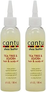 Cantu Shea Butter Tea Tree & Jojoba Hair & Scalp Oil 6oz - Pack of 2