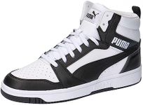 PUMA Men's Rebound v6 Sneaker, Whit