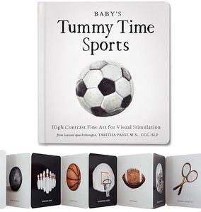 Baby's Tummy Time Sports: High-Contrast Fine Art for Visual Stimulation (Tabitha Paige Children's Book Series)