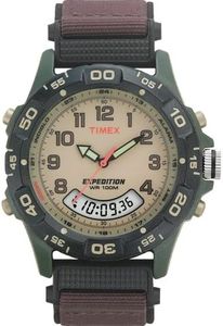 Timex Expedition Camper Men's 39 mm Watch, Brown/Green/Tan, One Size, Dress Watches