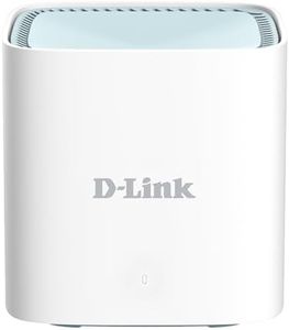 D-Link M15-2 Eagle Pro AI AX1500 Mesh System (Set of 2, AI Wi-Fi/Traffic Optimiser, AI Parental Control, Gigabit Ports, MU-MIMO, 1024 QAM, OFDMA, WPA3, Compatible with Alexa/Gooogle Assistant)
