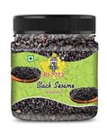 RJ 7773 Whole Fresh And Natural Black Sesame Seeds | Kaale Til For Weight Loss And Eating Unhulled (1kg)