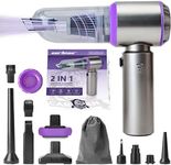 CARTMAN Cordless Handheld Vacuum, 18KPa Powerful, 35 Mins Runtime, Brushless Motor Air Duster with 3 Gear, Multi-Nozzles for Car, Home, Office, Pet