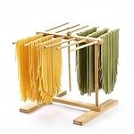 8SOM Bamboo Pasta Drying Rack with 