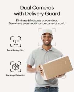 eufy Dual Camera Video Doorbell – E340 Smart Home Security