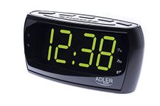 Adler Alarmclock Radio Black