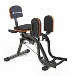 Durafit91™ Hip Abductor & Adductor Machine with 5-Level Spring Resistance Incline System for Home Gym | Inner & Outer Thigh Trainer | Heavy-Duty Steel Frame with Cushioned Seat | Supports Up to 120kg User Weight