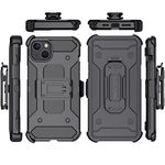 COCOMII Belt Clip Case Compatible with iPhone 11 - Luxury, Swivel Holster, Inward & Outward Facing, Kickstand, Military Grade, Heavy Duty, Shockproof (Black)