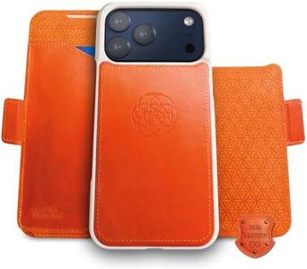 Dreem Magnetic Detachable Wallet Case for iPhone 18 Pro & 17 Pro Orange