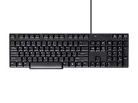 Monoprice USB Keyboard - Black, Spill Resistant Membrane, Comfortable, Standard Layout - Workstream Collection