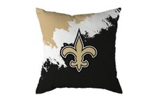 Great Branding NFL Kissen New Orleans Saints Football Cushion Brush Pillow Sofakissen 50x50cm