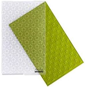 Bira Craft 3" x 5" Embossing Folder, Christmas Embossing Folder, Assorted Designs. (Star) (Stars)