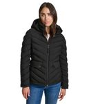 Tommy Hilfiger Women's Zip-up Lightweight Jacket, Black, Large