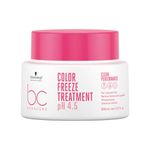 Schwarzkopf Professional Bonacure Color Freeze Treatment Creamy Hair Mask For Colored Hair pH 4.5 Balancer Technology Zero Fade Vegan Color Locking System Long Lasting Color Vibrancy 200 ml